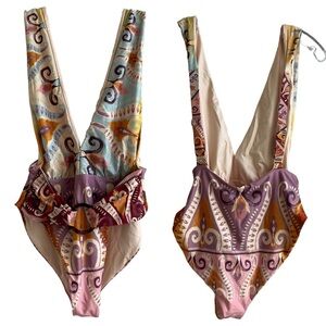 Agua Bendita Ina Leva One Piece Swimsuit, size L, New with tags.